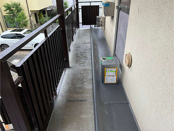 東京都中野区 ウレタン防水 シート設置