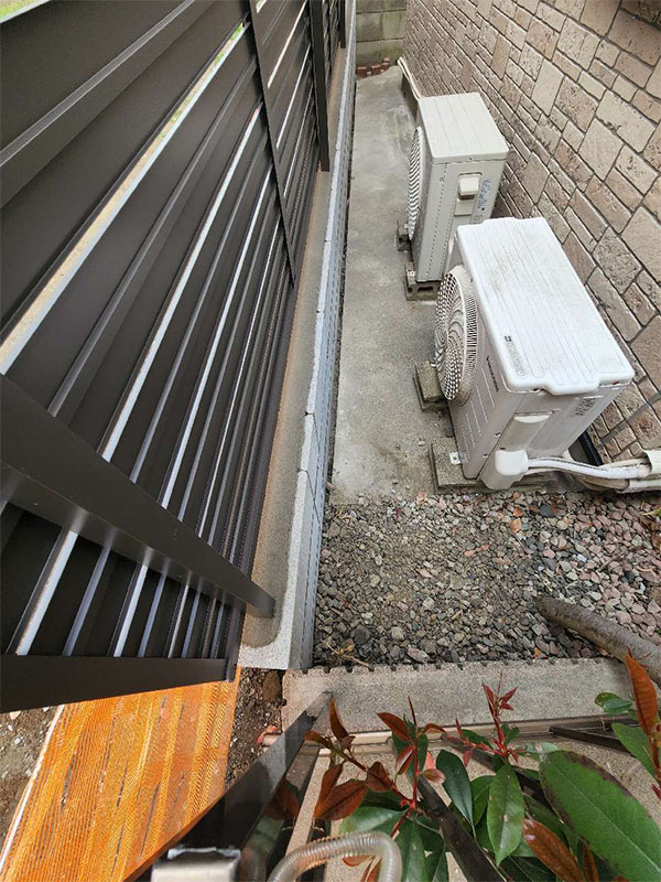 東京都世田谷区 施工後 室外機