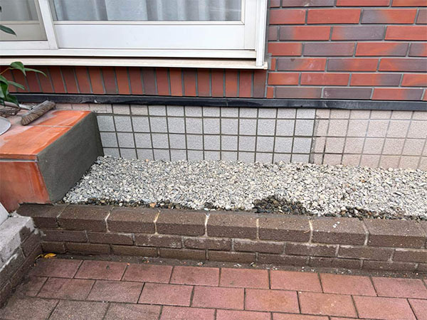 東京都杉並区 ブロック撤去 完工