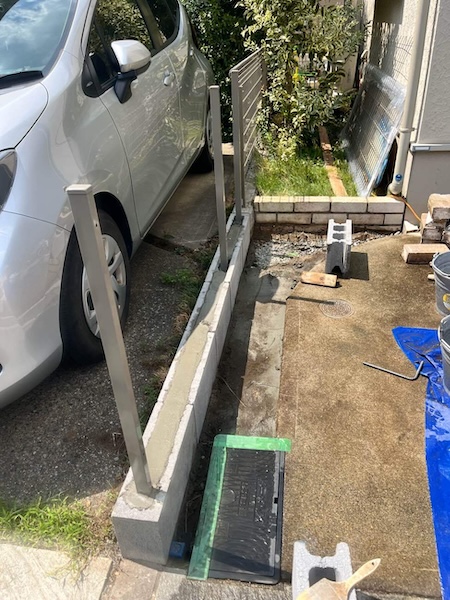 杉並区I様邸フェンス1