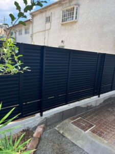 中野区N様邸フェンス設置６