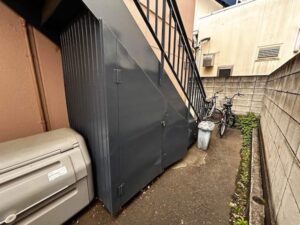 調布市P社様物置撤去施工前１