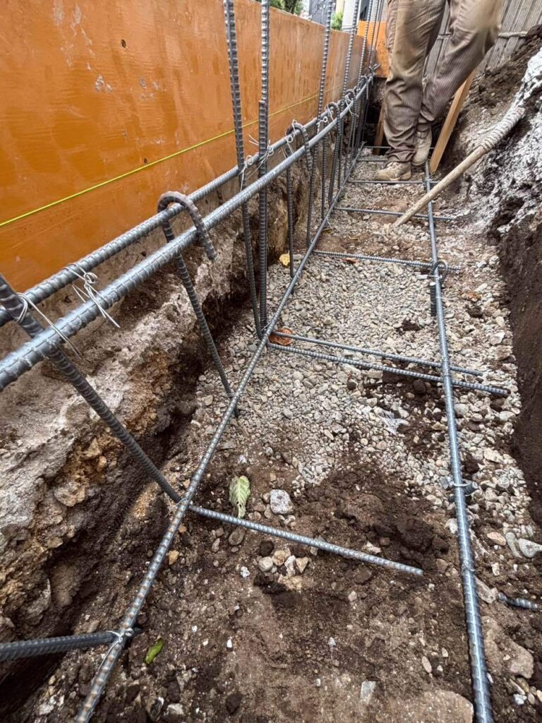 杉並区M様邸施工中１