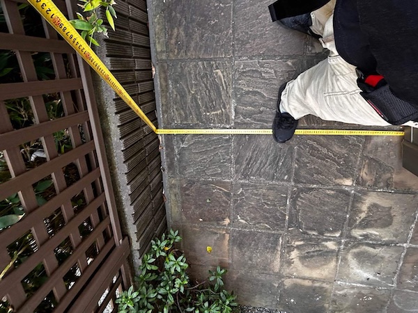 世田谷区K様邸現地調査計測4