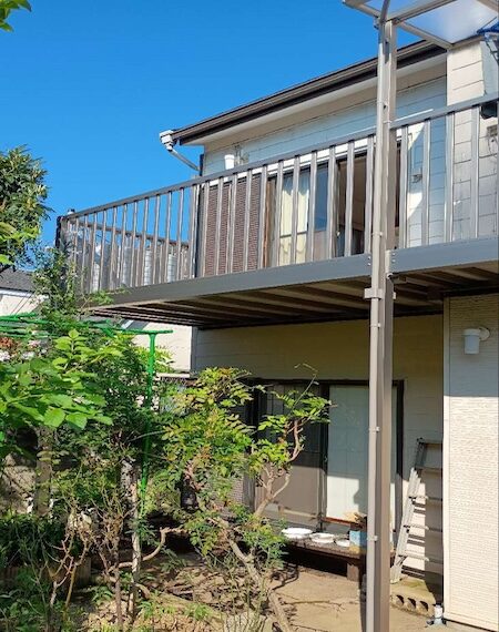 中野区K様邸ベランダ改修工事施工後1