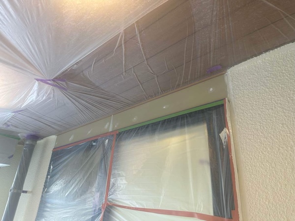 世田谷区K様邸施工中養生