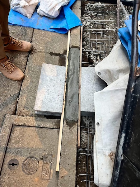 中野区U様邸ガレージまわり4