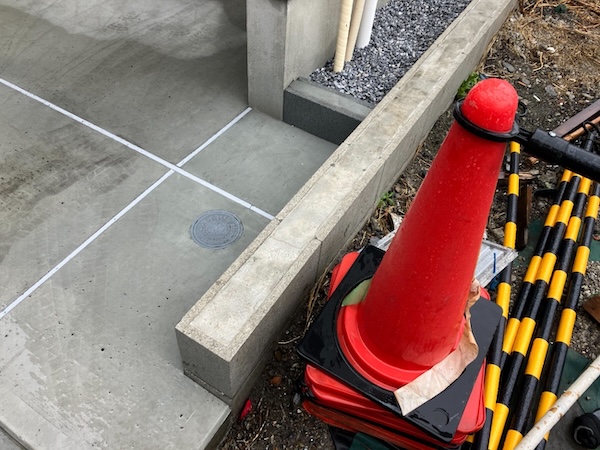 ブロック撤去前