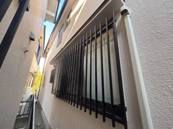 中野区M様面格子設置後2