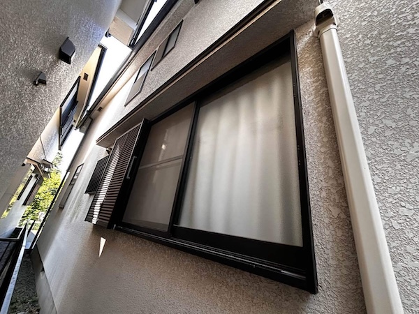 現地調査面格子設置前2