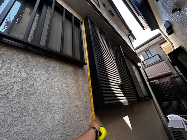 中野区M様現地調査計測2