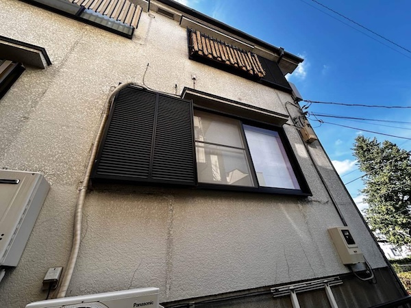 中野区M様現地調査面格子設置前3