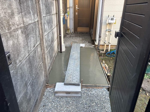 中野区I様邸施工中2