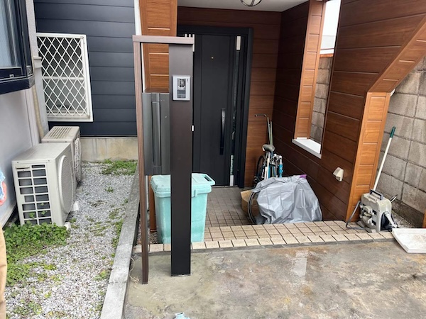 世田谷区A様邸施工中2