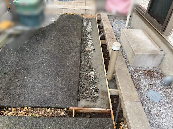 杉並区N様邸施工中1