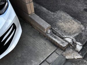 杉並区K様邸外構補修：現地調査1