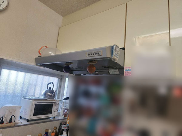 東京都杉並区 施工前 レンジフード