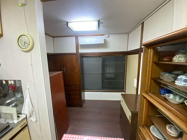 東京都杉並区 キッチン 壁紙 施工後