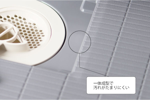 オフローラ 排水口一体成型