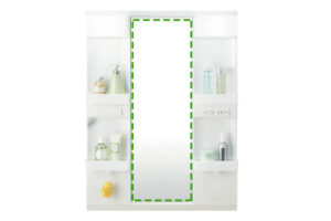 オフト ミラーキャビネット