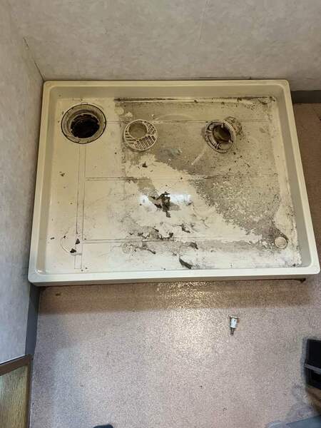 杉並区O様_洗濯機パン