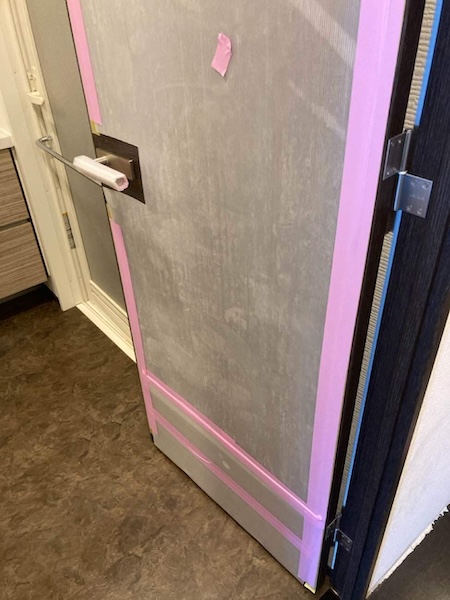 世田谷区T様邸施工中養生