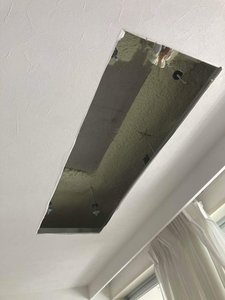 世田谷区T様邸施工中_エアコン