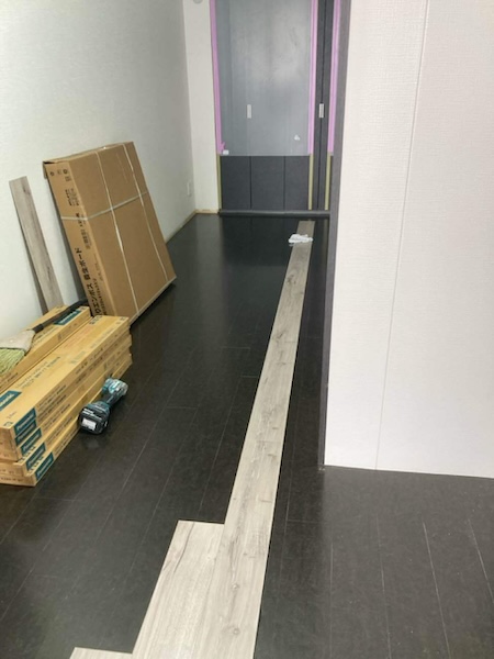 世田谷区T様邸施工中床