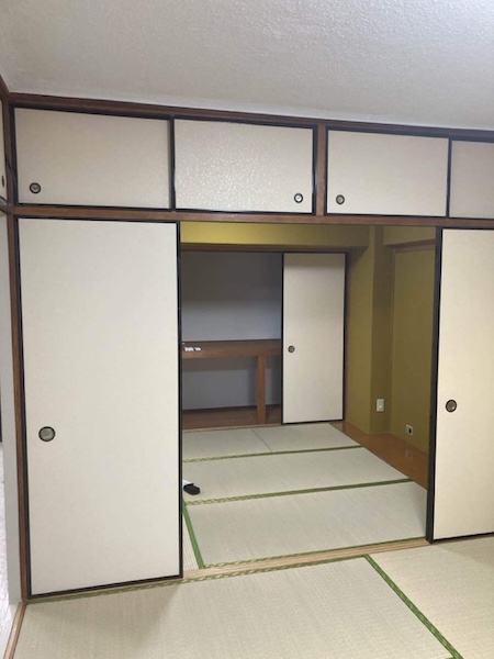 I様邸施工前和室