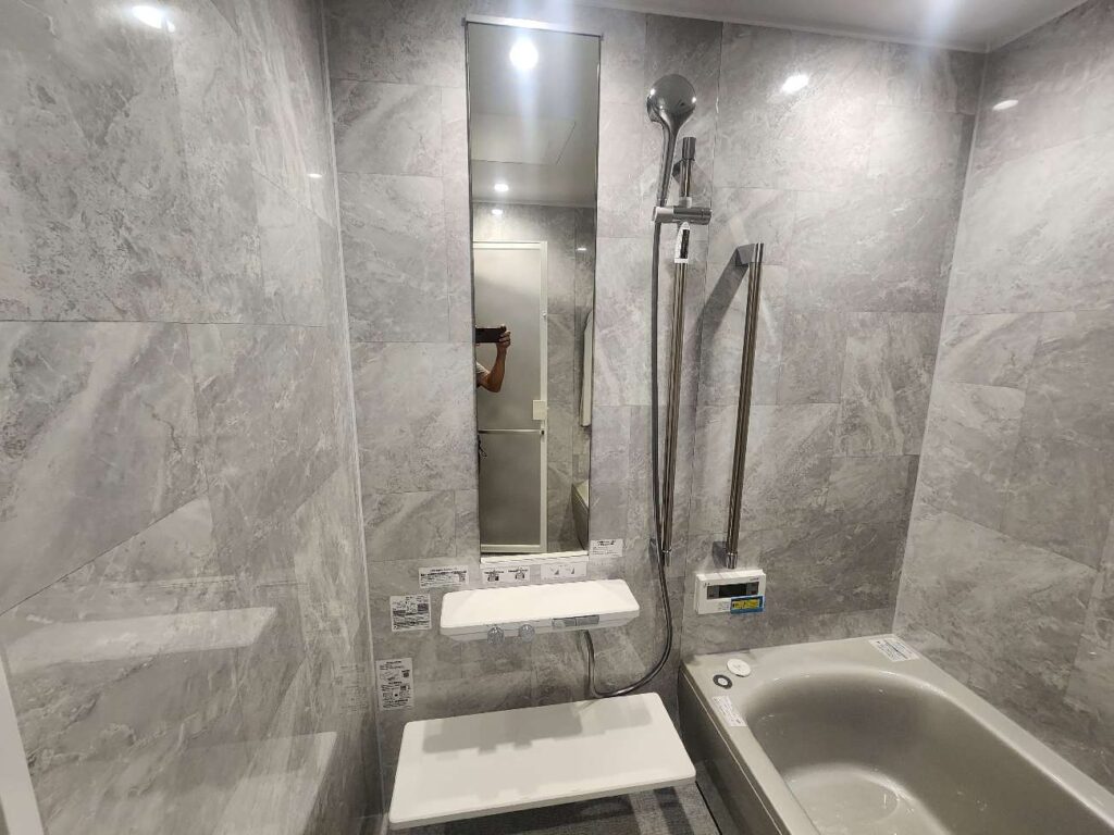 杉並区M様邸施工後浴室