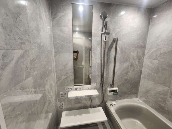 杉並区M様邸施工後浴室