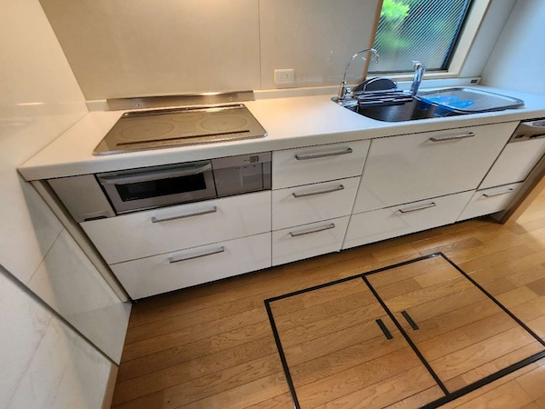 杉並区M様邸現地調査キッチン設備