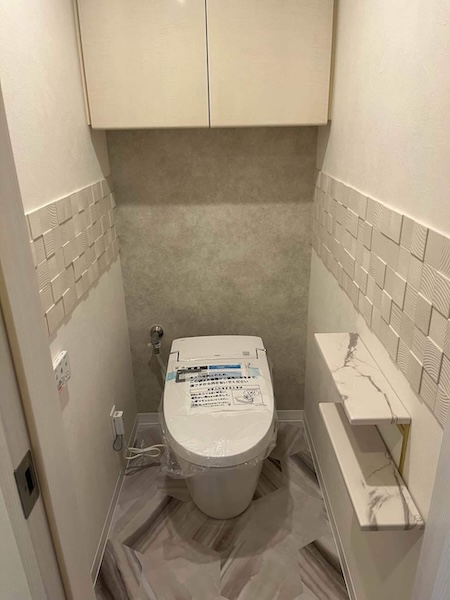 中野区N様マンション施工後トイレ