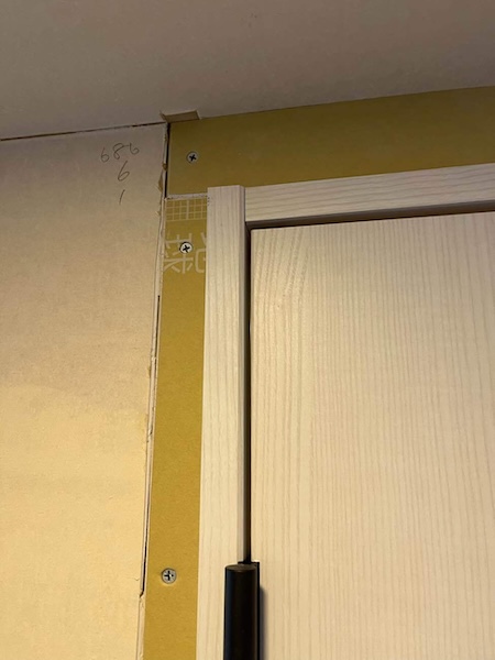 中野区N様マンション建具施工