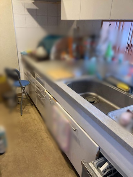 中野区N様マンション現地調査キッチン