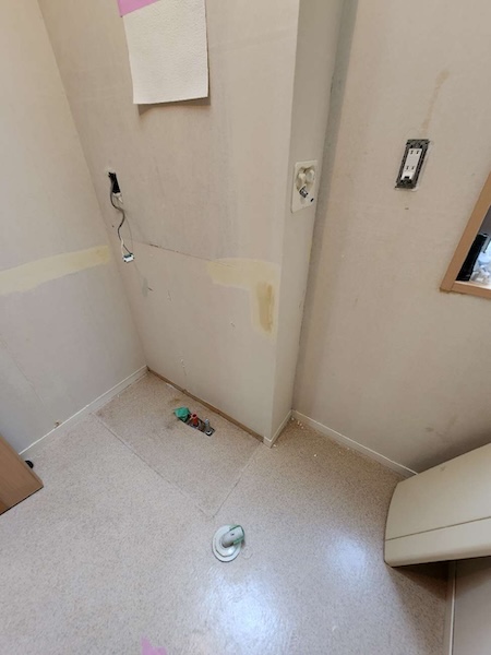 杉並区M様邸既存設備撤去1