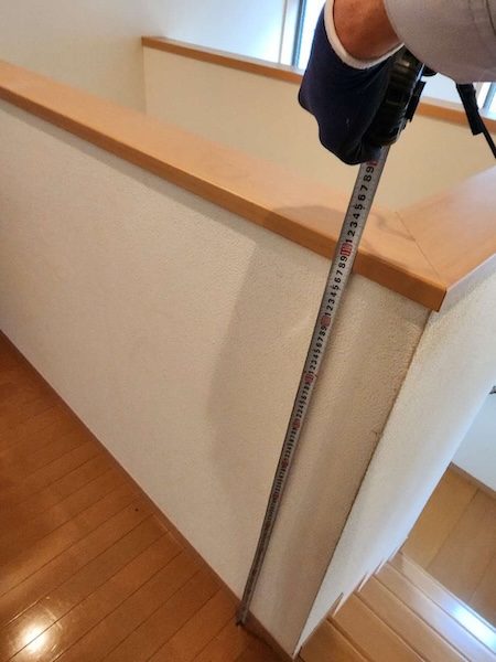 杉並区M様邸計測1