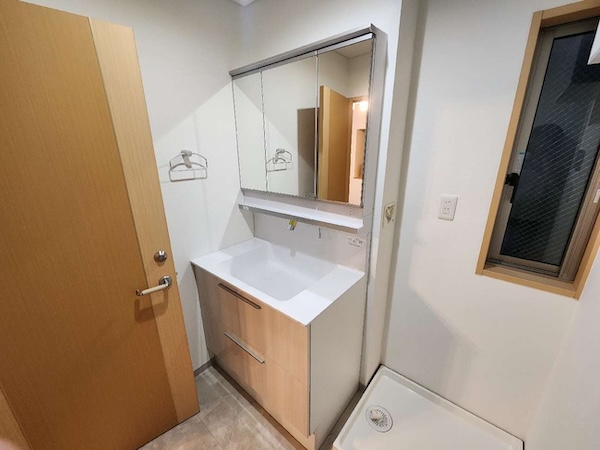 杉並区M様邸施工後洗面