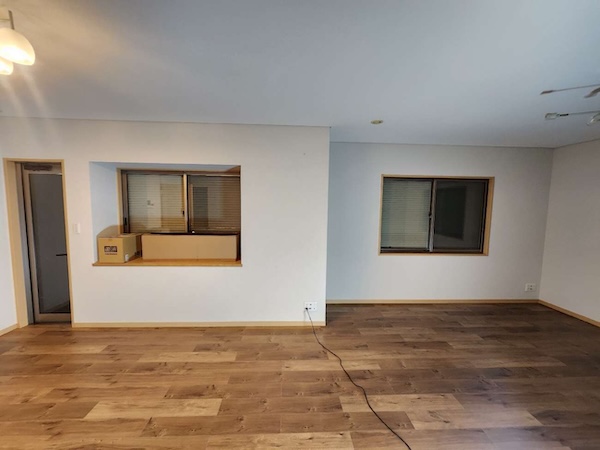 杉並区M様邸床施工後