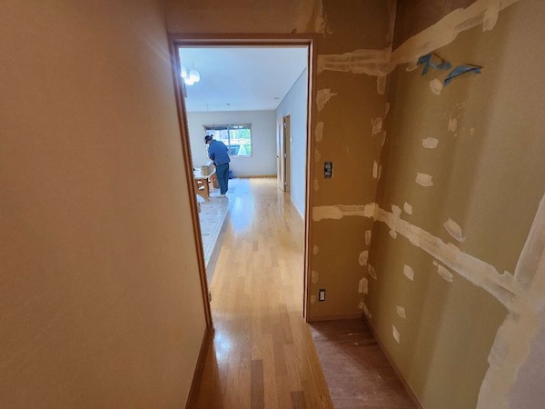 杉並区M様邸壁下地