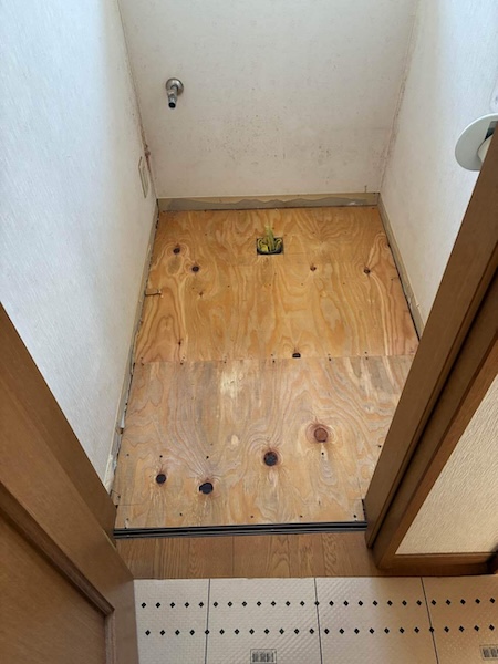 世田谷区S様邸トイレ撤去後
