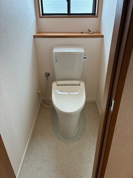 世田谷区S様邸施工後トイレ