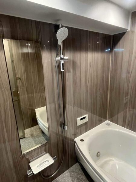 杉並区H様マンション施工後浴室