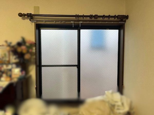 世田谷区S様邸施工前 2階LD西側窓