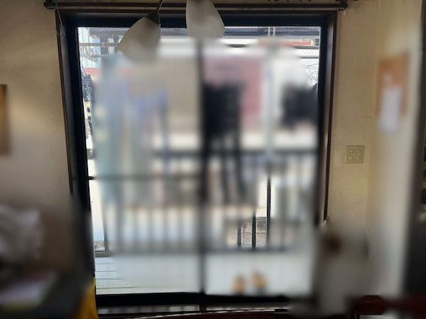 世田谷区S様邸施工前 南側掃き出し窓