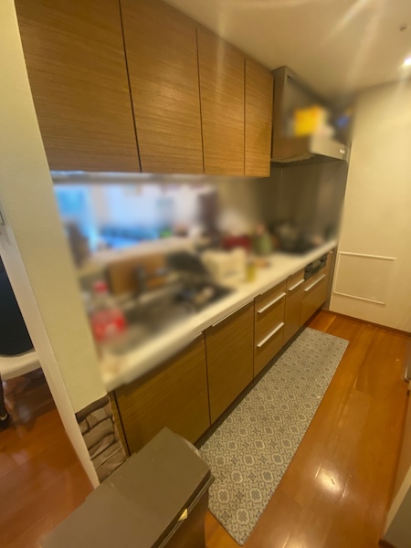 杉並区S様邸マンション施工前キッチン