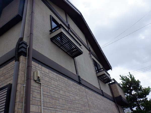東京都世田谷区　屋根塗装・外壁塗装・付帯部塗装・シーリング打ち替え工事　 (2)