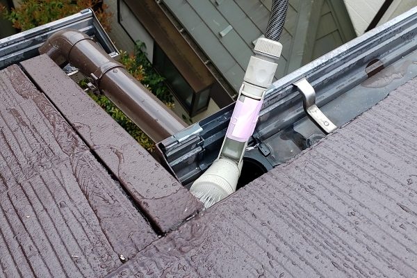 東京都杉並区　雨樋修理　外壁塗装　雨漏り (2)