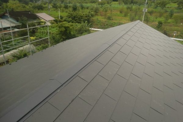 東京都杉並区　屋根葺き替え工事　瓦屋根からガルバリウム鋼板へ (3)