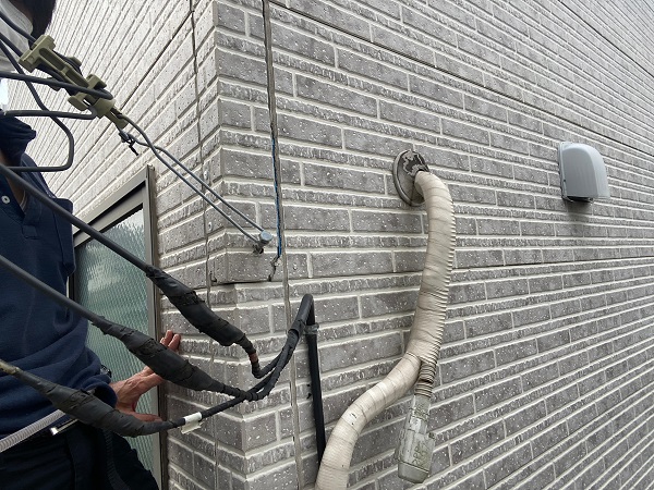 東京都品川区　I様邸　外壁塗装　無料現場調査　写真付き外壁の劣化症状 (3)
